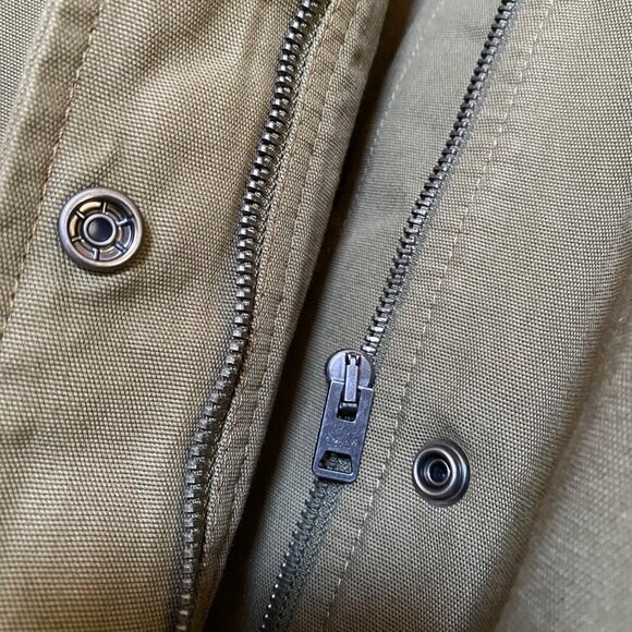 Coach Oversized Field Jacket sz M Green Utility Chore Coat - Picture 8 of 14